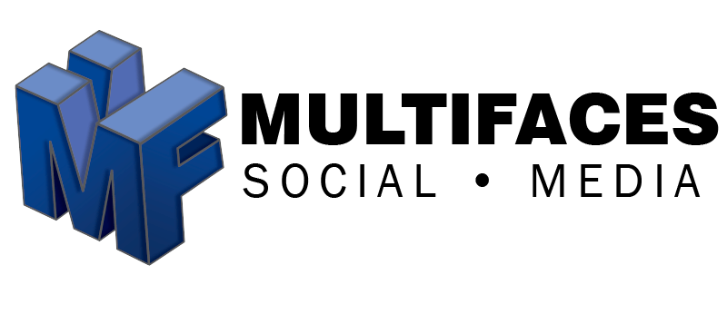 LOGO MULTIFACES SOCIAL MEDIA